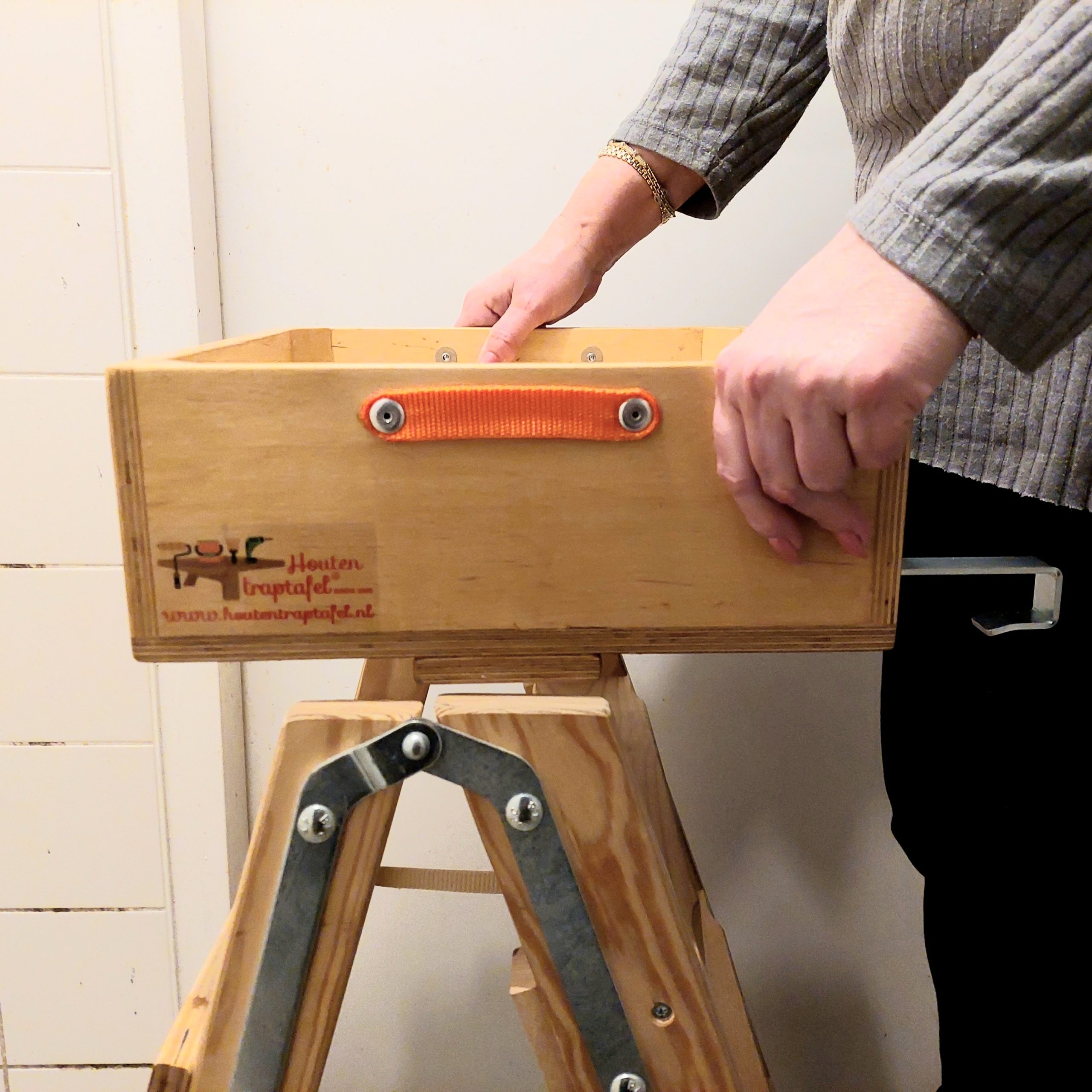 Traptafel voor op de werktrap - Afbeelding 2